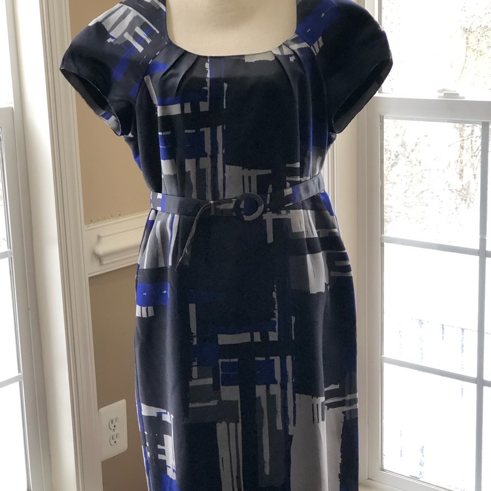 Dress with Geometric Shapes